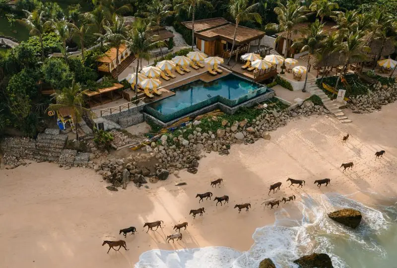 Hotel Portobello Coveñas Aerial View